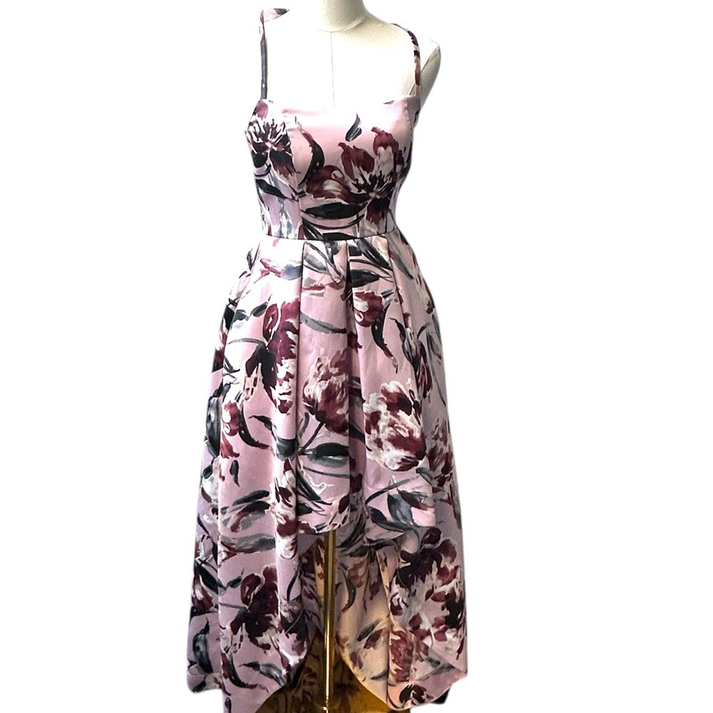 Xtrordinary Floral Dress Pink Fit & Flare Party Dress